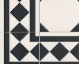 Напольная плитка OXFORD NEGRO ESQUINA 33.3x33.3 от Realonda Ceramica (Испания)