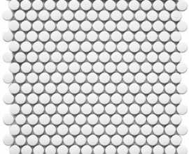 Мозаика Penny Round White Matt (NK41000) 31.5x30.9x6 от StarMosaic (Китай)