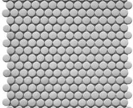 Мозаика Penny Round Grey Glossy (NK50096) 31.5x30.9x6 от StarMosaic (Китай)