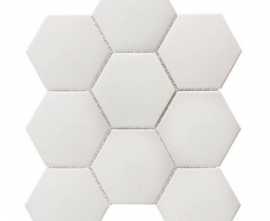 Мозаика Hexagon big White Antislip (JFQ51011) 25.6x29.5x6 от StarMosaic (Китай)